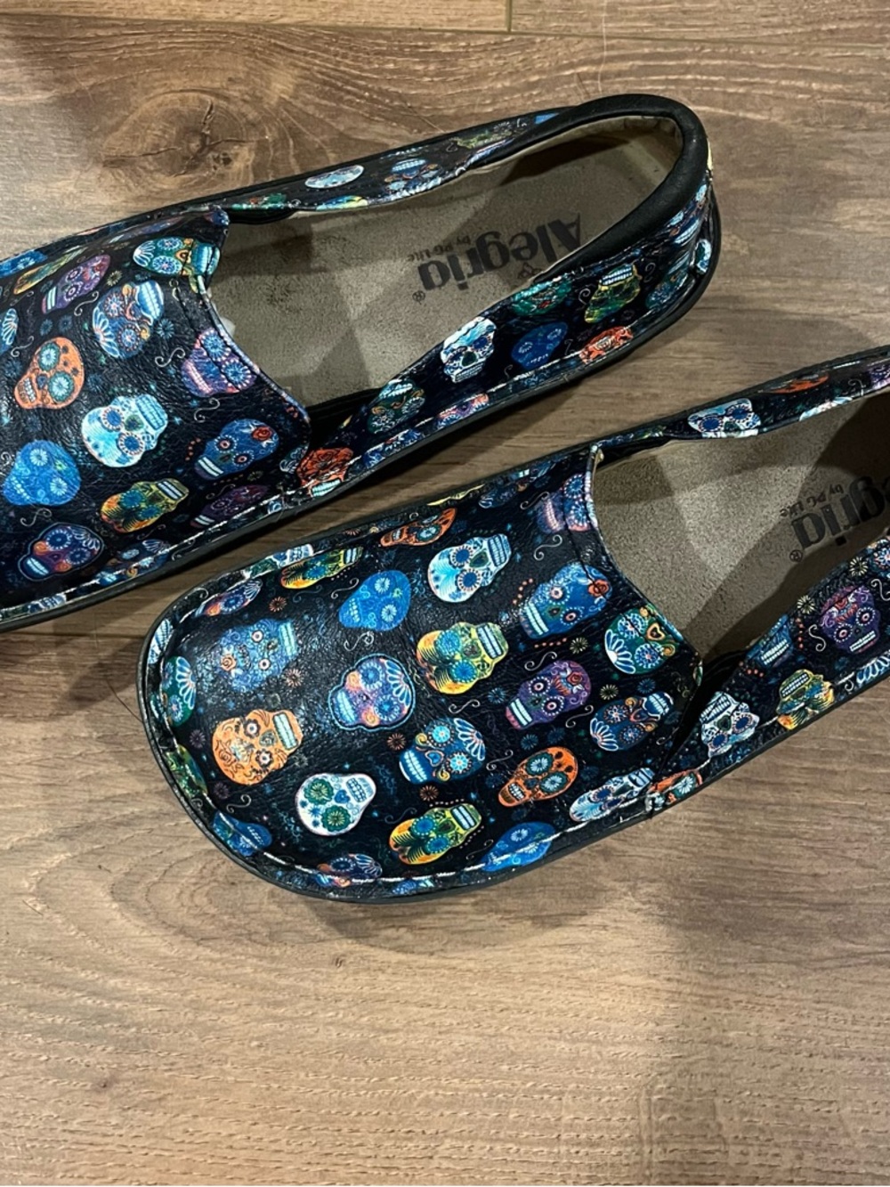 Alegria Nursing Shoes Sugar Skull